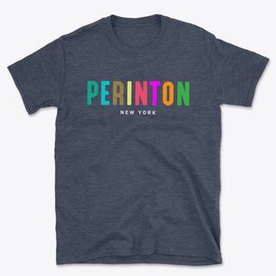 Perinton New York Color Pop Basic T-Shirt