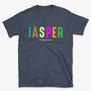 Jasper Tennessee Color Pop Basic T-Shirt