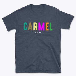 Carmel Maine Color Pop Basic T-Shirt