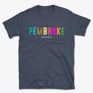 Pembroke Georgia Color Pop Basic T-Shirt