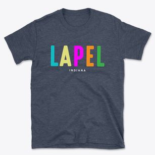 Lapel Indiana Color Pop Basic T-Shirt