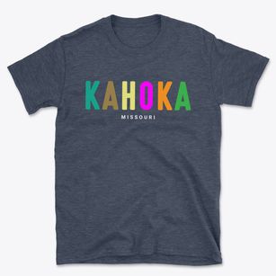 Kahoka Missouri Color Pop Basic T-Shirt