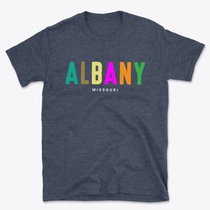 Albany Missouri Color Pop Basic T-Shirt