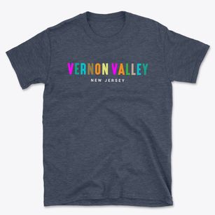Vernon Valley New Jersey Color Pop Basic T-Shirt