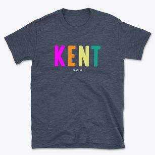 Kent Ohio Color Pop Basic T-Shirt