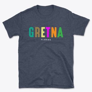 Gretna Florida Color Pop Basic T-Shirt