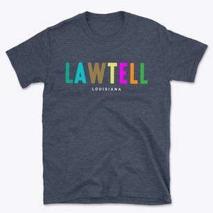 Lawtell Louisiana Color Pop Basic T-Shirt
