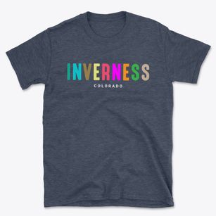 Inverness Colorado Color Pop Basic T-Shirt