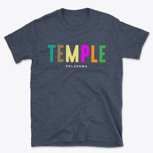 Temple Oklahoma Color Pop Basic T-Shirt