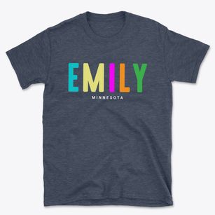 Emily Minnesota Color Pop Basic T-Shirt