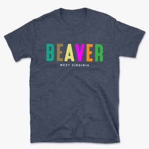 Beaver West Virginia Color Pop Basic T-Shirt