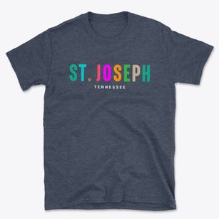 St. Joseph Tennessee Color Pop Basic T-Shirt