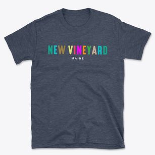 New Vineyard Maine Color Pop Basic T-Shirt