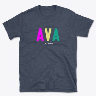 Ava Illinois Color Pop Basic T-Shirt