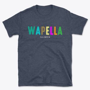 Wapella Illinois Color Pop Basic T-Shirt