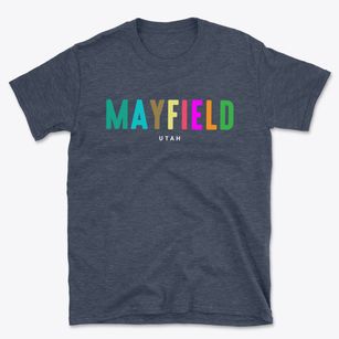 Mayfield Utah Color Pop Basic T-Shirt