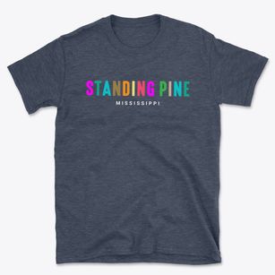 Standing Pine Mississippi Color Pop Basic T-Shirt