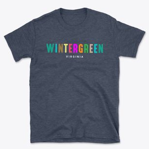 Wintergreen Virginia Color Pop Basic T-Shirt