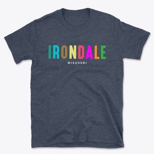 Irondale Missouri Color Pop Basic T-Shirt