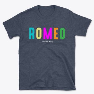 Romeo Colorado Color Pop Basic T-Shirt