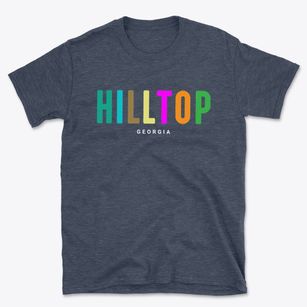 Hilltop Georgia Color Pop Basic T-Shirt