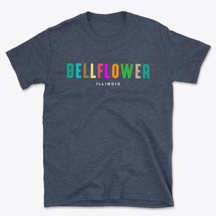 Bellflower Illinois Color Pop Basic T-Shirt