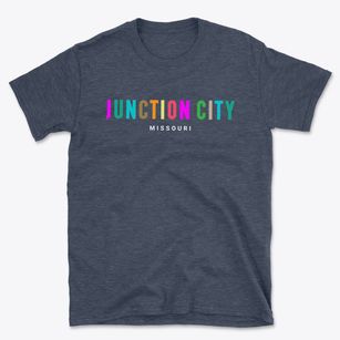 Junction City Missouri Color Pop Basic T-Shirt