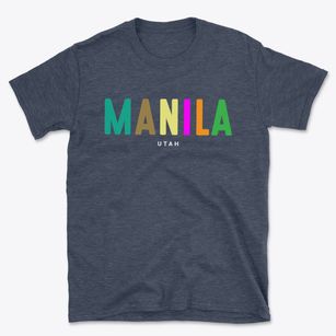 Manila Utah Color Pop Basic T-Shirt
