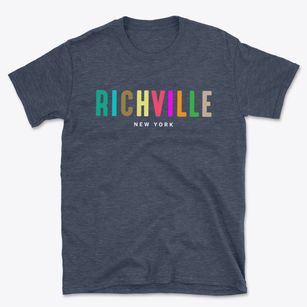 Richville New York Color Pop Basic T-Shirt