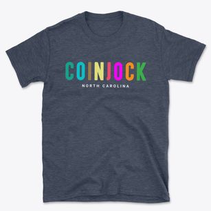 Coinjock North Carolina Color Pop Basic T-Shirt