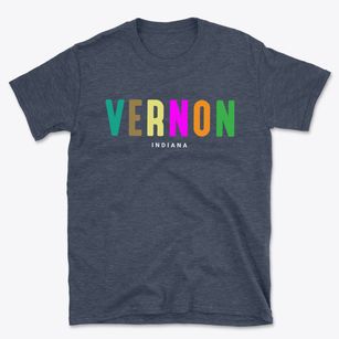 Vernon Indiana Color Pop Basic T-Shirt