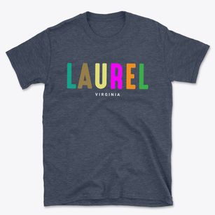 Laurel Virginia Color Pop Basic T-Shirt