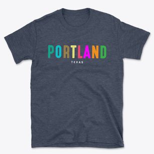 Portland Texas Color Pop Basic T-Shirt