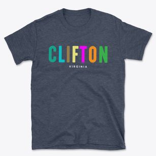 Clifton Virginia Color Pop Basic T-Shirt