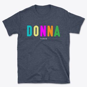 Donna Texas Color Pop Basic T-Shirt