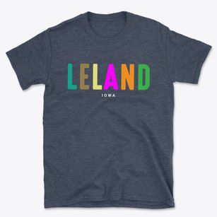 Leland Iowa Color Pop Basic T-Shirt