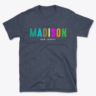Madison New Jersey Color Pop Basic T-Shirt