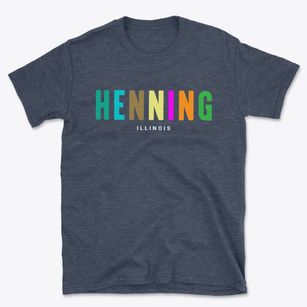 Henning Illinois Color Pop Basic T-Shirt