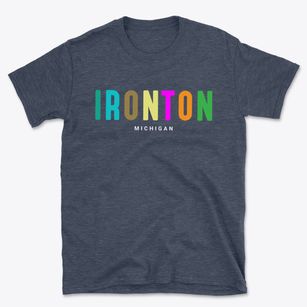 Ironton Michigan Color Pop Basic T-Shirt