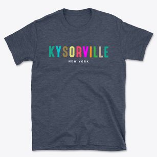 Kysorville New York Color Pop Basic T-Shirt