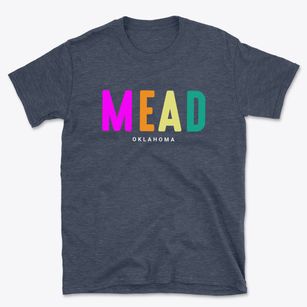 Mead Oklahoma Color Pop Basic T-Shirt