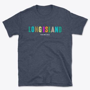 Long Island Kansas Color Pop Basic T-Shirt