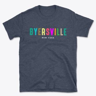 Byersville New York Color Pop Basic T-Shirt