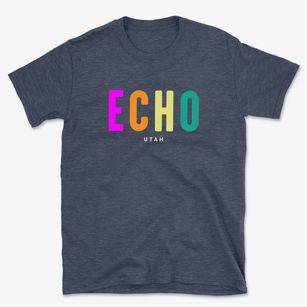 Echo Utah Color Pop Basic T-Shirt