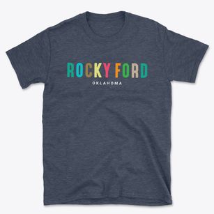 Rocky Ford Oklahoma Color Pop Basic T-Shirt