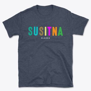 Susitna Alaska Color Pop Basic T-Shirt