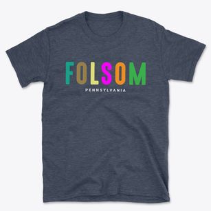 Folsom Pennsylvania Color Pop Basic T-Shirt