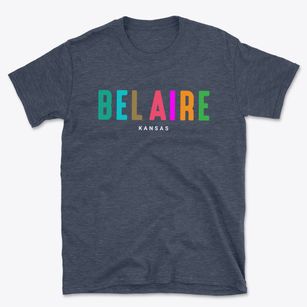 Bel Aire Kansas Color Pop Basic T-Shirt