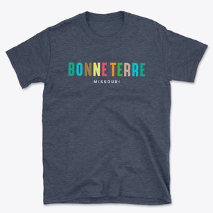 Bonne Terre Missouri Color Pop Basic T-Shirt