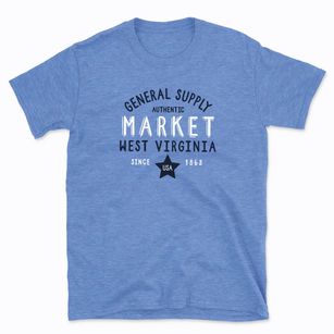 Market West Virginia General Supply Basic T-Shirt